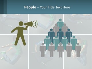 A Collage Of Photos Of A Young Man Jumping In The Air PowerPoint Template