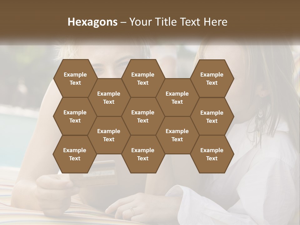 A Man And A Woman Laying On The Ground Talking On Their Cell Phones PowerPoint Template