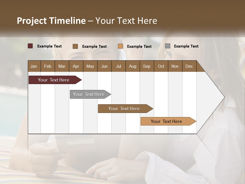 A Man And A Woman Laying On The Ground Talking On Their Cell Phones PowerPoint Template