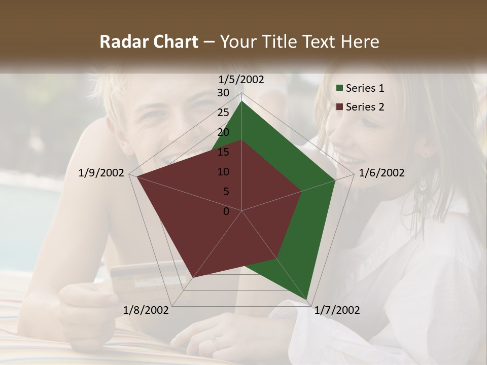 A Man And A Woman Laying On The Ground Talking On Their Cell Phones PowerPoint Template