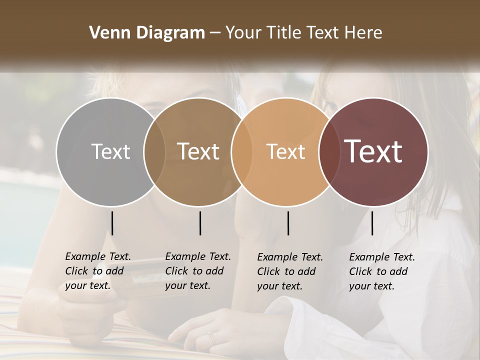 A Man And A Woman Laying On The Ground Talking On Their Cell Phones PowerPoint Template