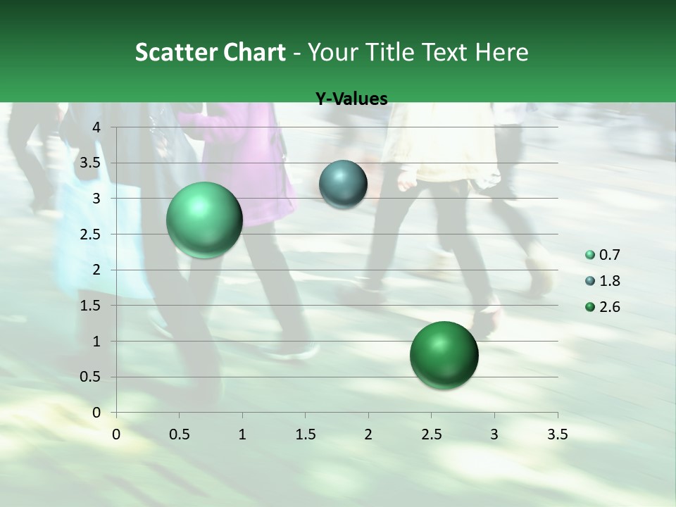 A Group Of People Walking Down A Street Holding Umbrellas PowerPoint Template