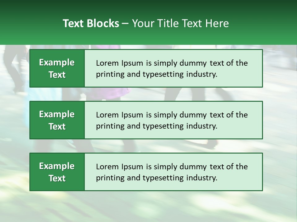 A Group Of People Walking Down A Street Holding Umbrellas PowerPoint Template