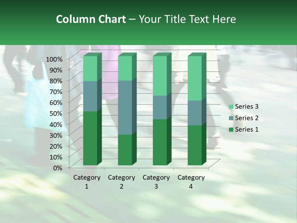 A Group Of People Walking Down A Street Holding Umbrellas PowerPoint Template