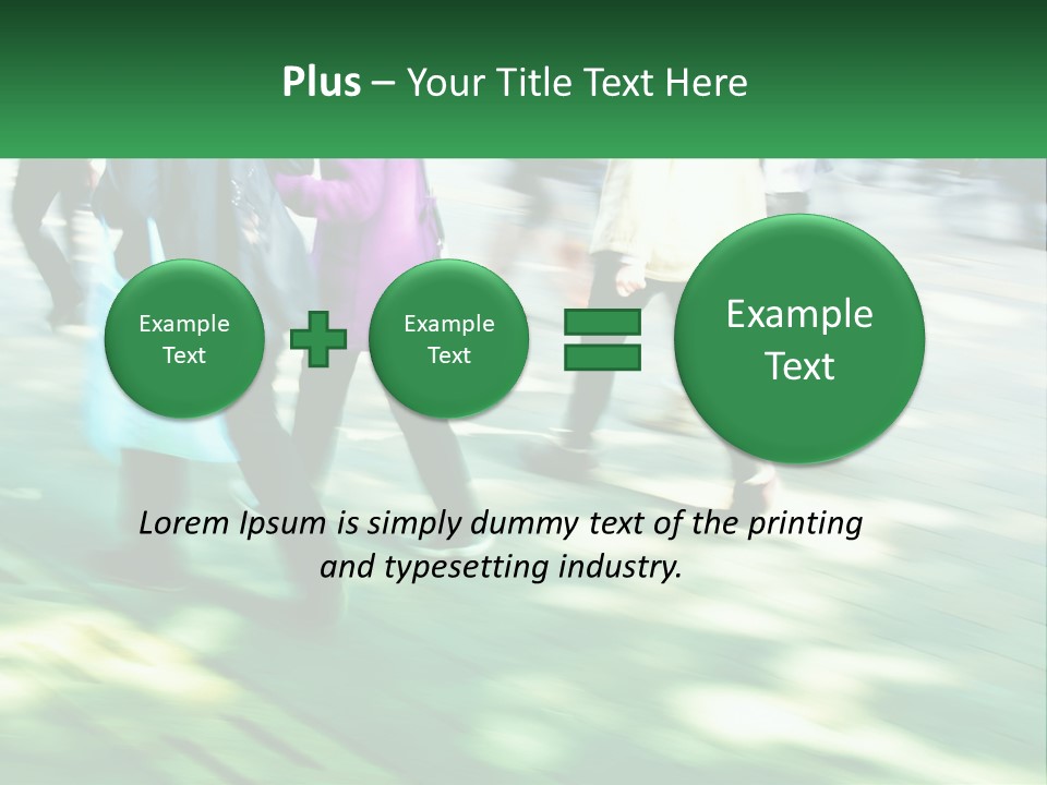 A Group Of People Walking Down A Street Holding Umbrellas PowerPoint Template