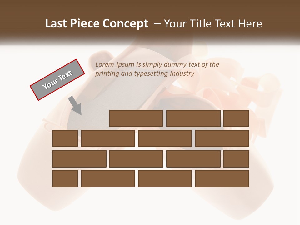 A Pair Of Ballet Shoes On A White Background PowerPoint Template