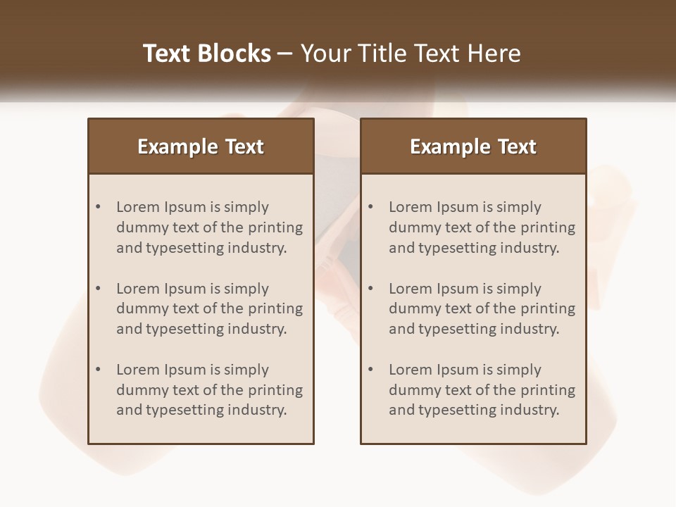 A Pair Of Ballet Shoes On A White Background PowerPoint Template