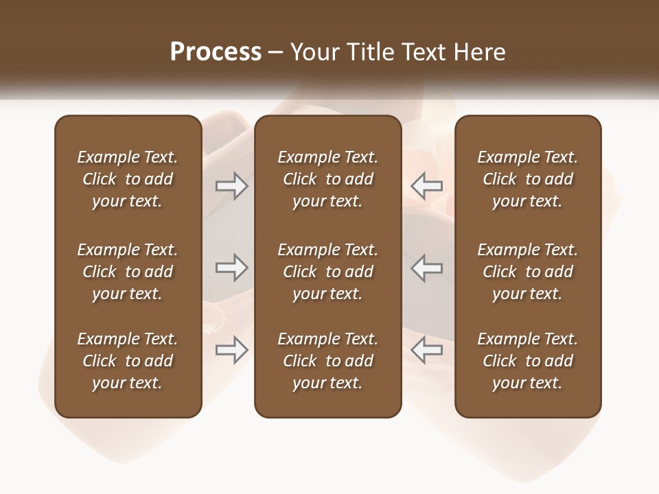 A Pair Of Ballet Shoes On A White Background PowerPoint Template