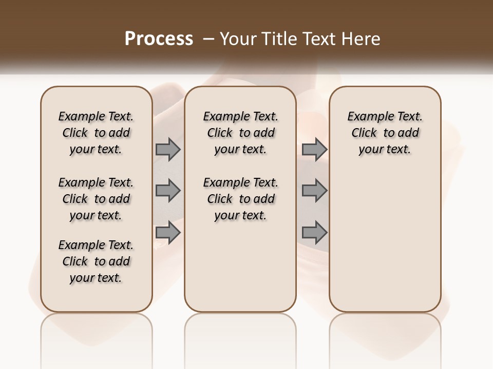 A Pair Of Ballet Shoes On A White Background PowerPoint Template