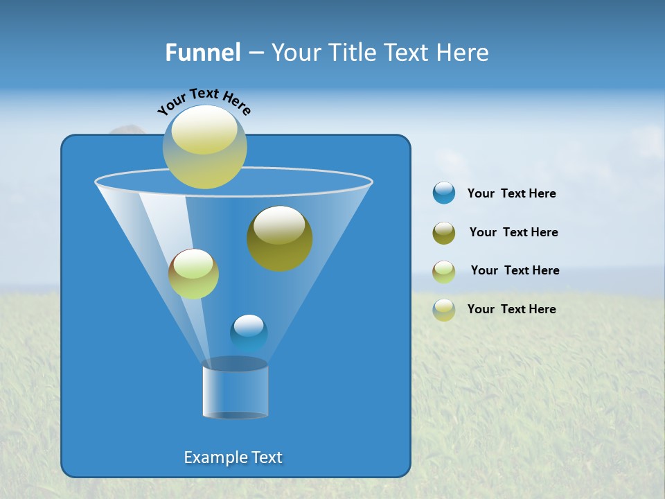 A Woman Holding A Child's Hand In A Field Of Grass PowerPoint Template
