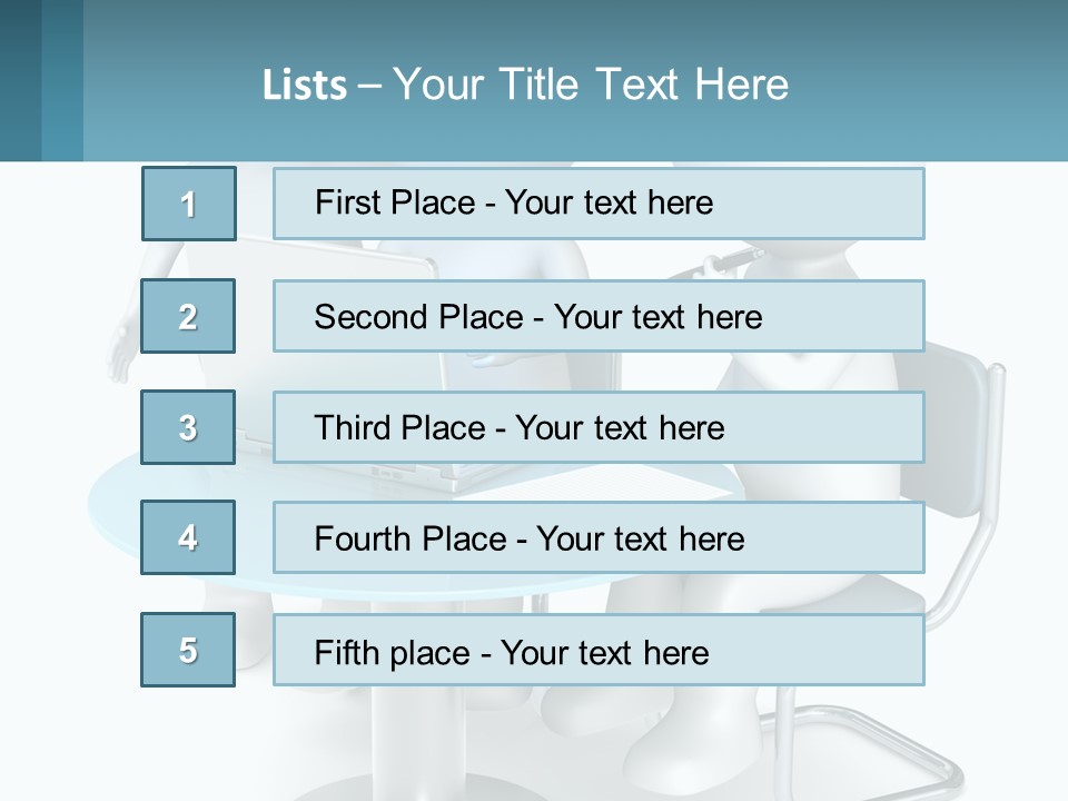 A Couple Of People Sitting At A Table With A Laptop PowerPoint Template