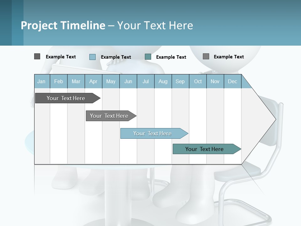 A Couple Of People Sitting At A Table With A Laptop PowerPoint Template