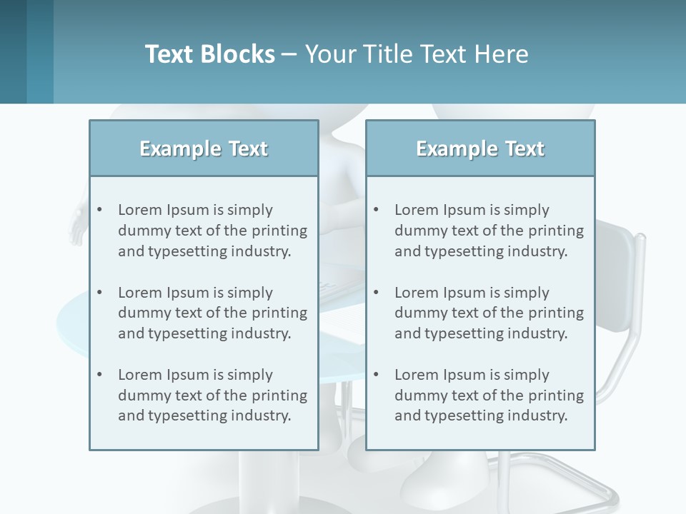 A Couple Of People Sitting At A Table With A Laptop PowerPoint Template