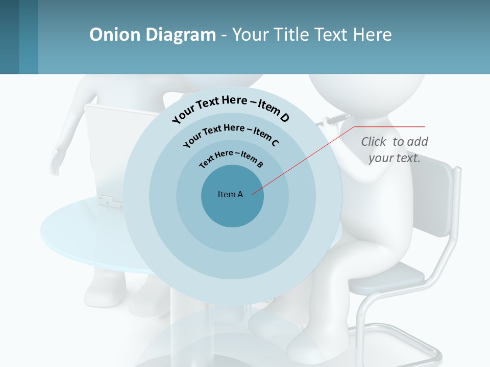 A Couple Of People Sitting At A Table With A Laptop PowerPoint Template