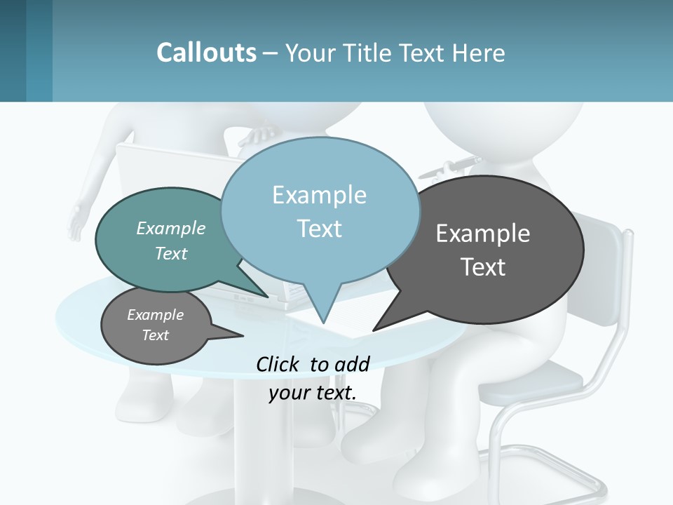 A Couple Of People Sitting At A Table With A Laptop PowerPoint Template