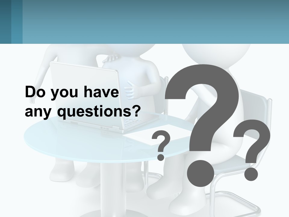 A Couple Of People Sitting At A Table With A Laptop PowerPoint Template