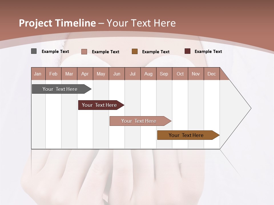 A Woman With A Towel On Her Head Covering Her Eyes PowerPoint Template