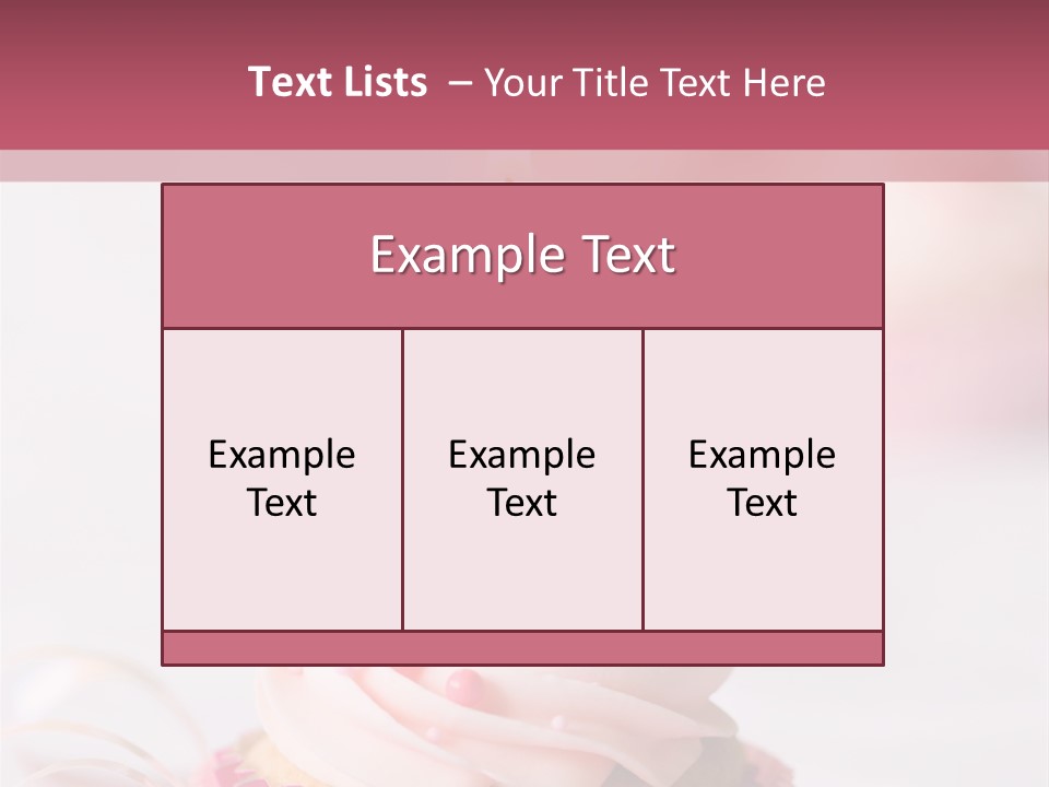A Cupcake With A Single Candle On Top Of It PowerPoint Template