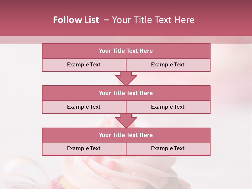 A Cupcake With A Single Candle On Top Of It PowerPoint Template