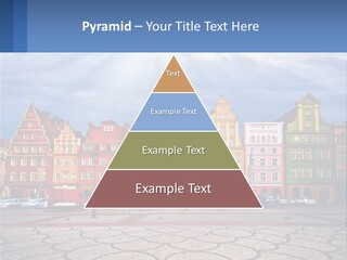 A Group Of Buildings With A Sky Background PowerPoint Template