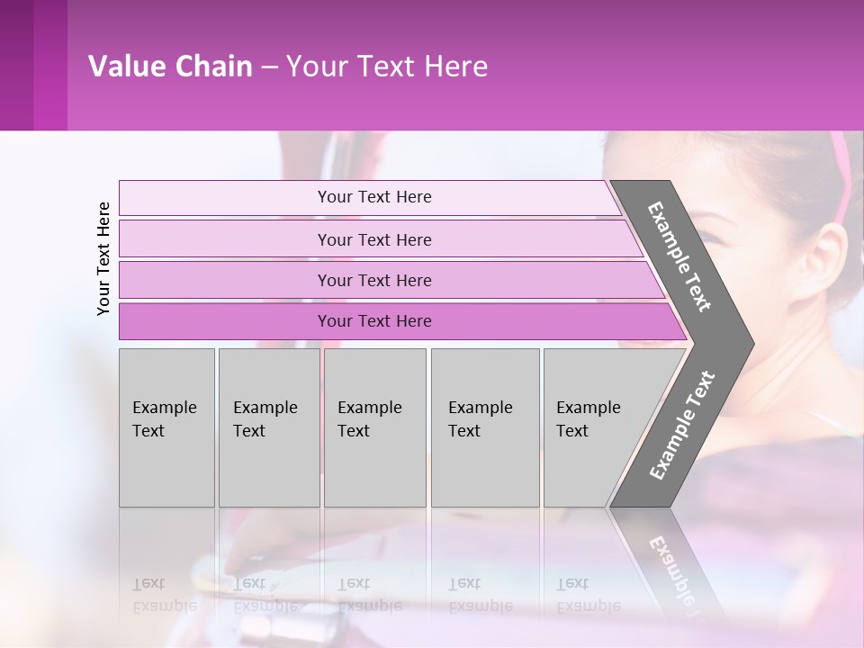 A Woman With Sunglasses Sitting In A Pink Car PowerPoint Template