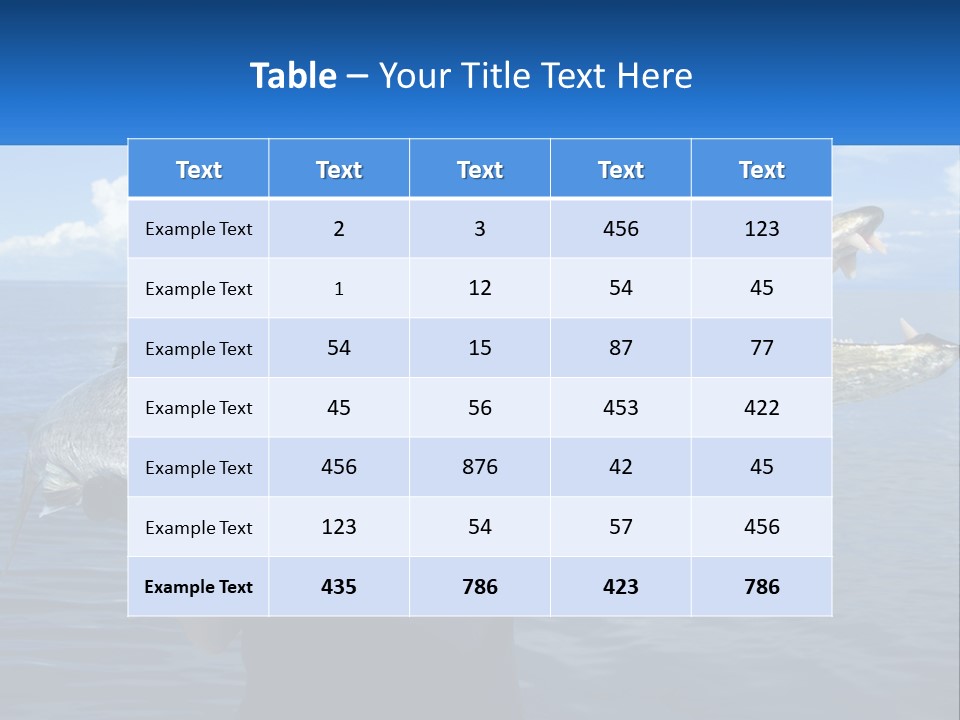 A Man Holding A Large Fish On A Boat PowerPoint Template