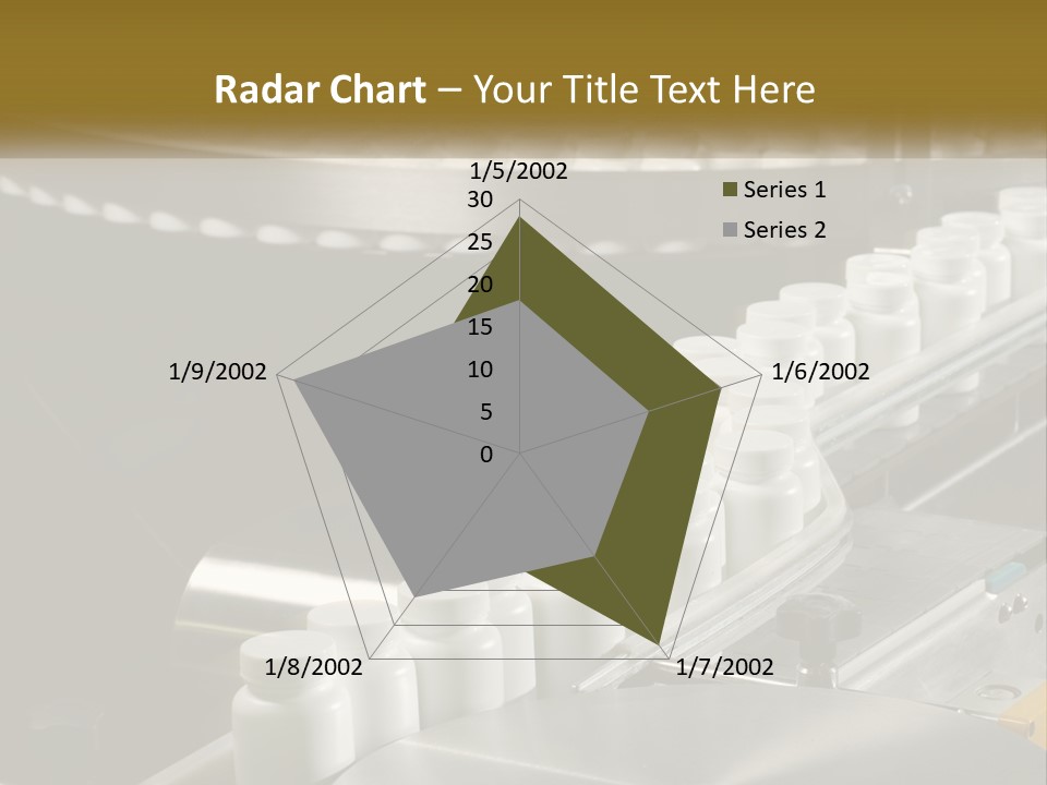 A Conveyor Belt Filled With Lots Of Plastic Cups PowerPoint Template