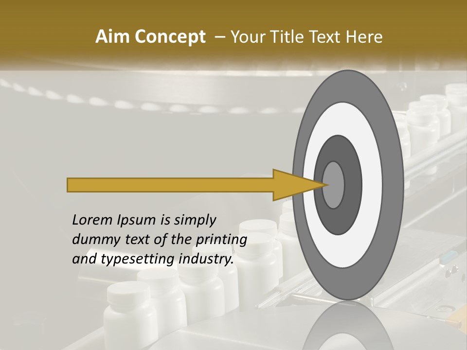 A Conveyor Belt Filled With Lots Of Plastic Cups PowerPoint Template