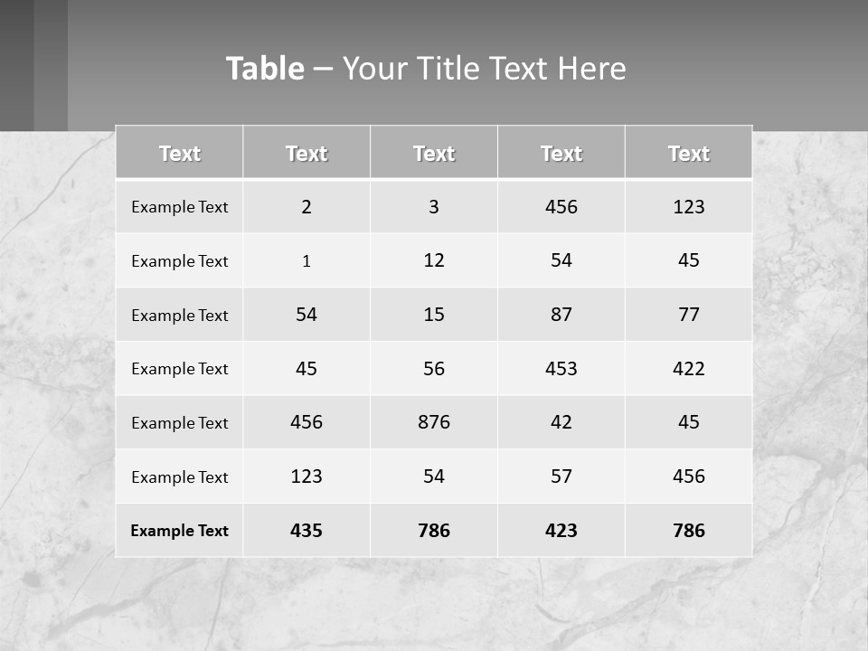 A Marble Texture Powerpoint Presentation PowerPoint Template