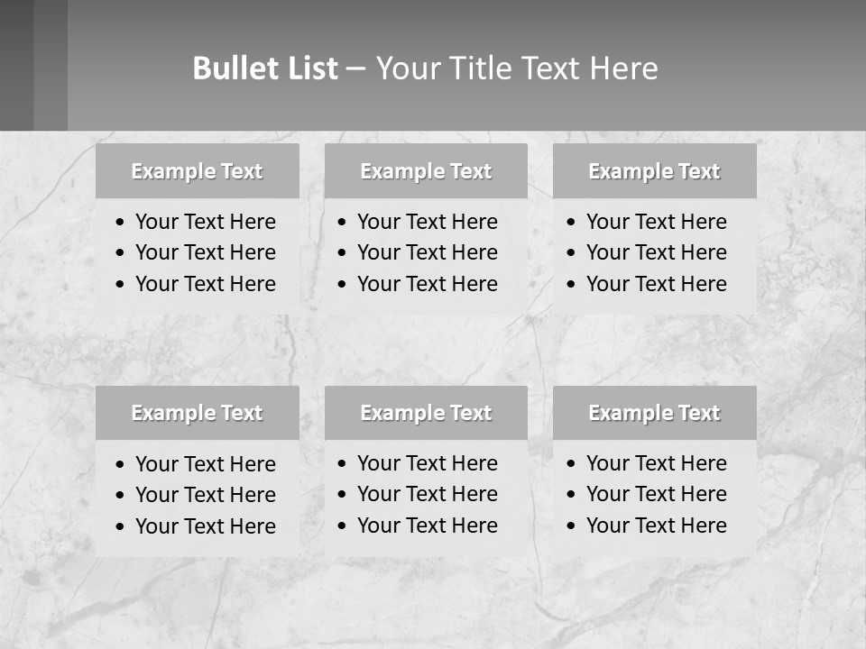 A Marble Texture Powerpoint Presentation PowerPoint Template