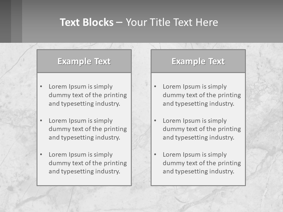 A Marble Texture Powerpoint Presentation PowerPoint Template