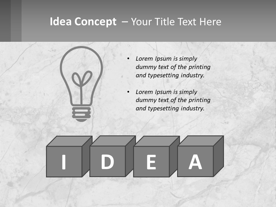 A Marble Texture Powerpoint Presentation PowerPoint Template