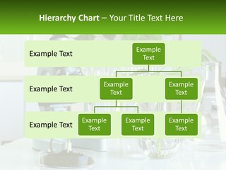 A Microscope And Some Plants On A Table PowerPoint Template