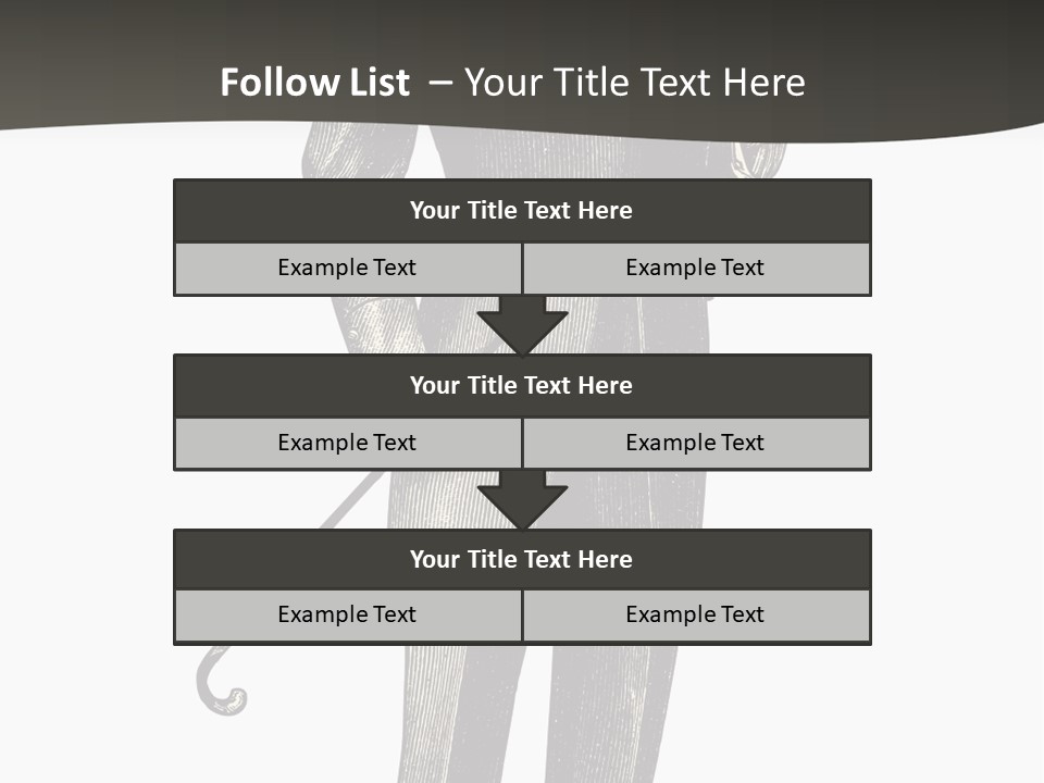 A Man In A Suit And Top Hat Is Holding A Cane PowerPoint Template