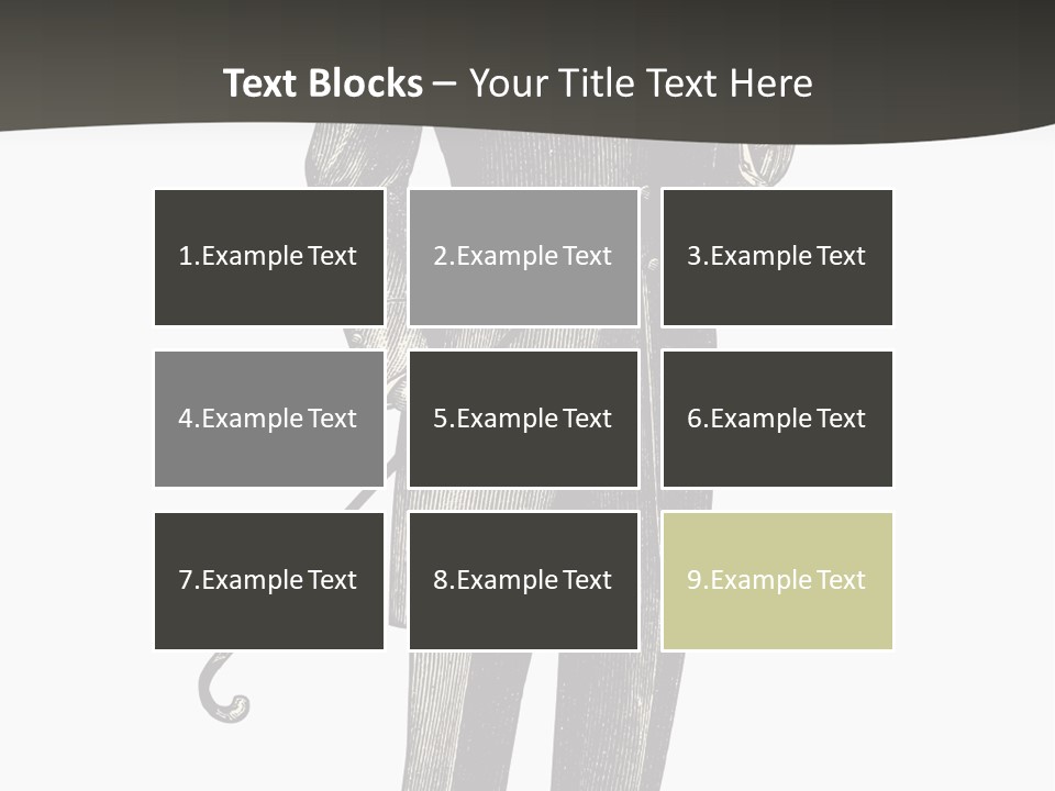 A Man In A Suit And Top Hat Is Holding A Cane PowerPoint Template