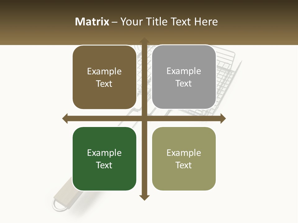 A Metal Frying Pan With A Wooden Handle PowerPoint Template