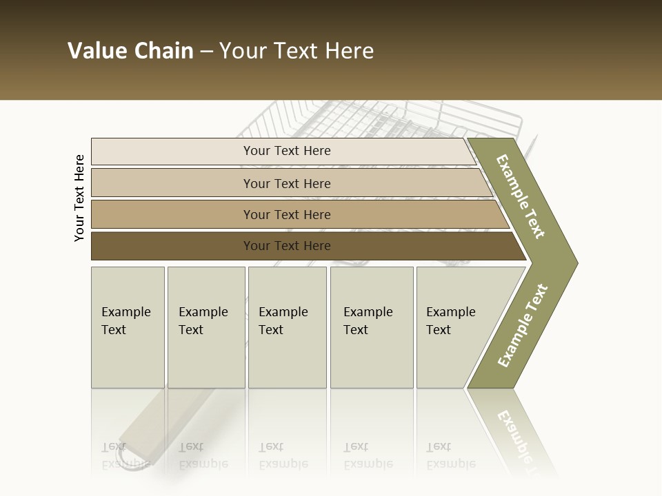 A Metal Frying Pan With A Wooden Handle PowerPoint Template