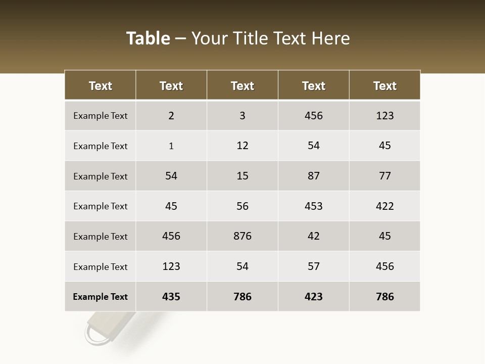 A Metal Frying Pan With A Wooden Handle PowerPoint Template