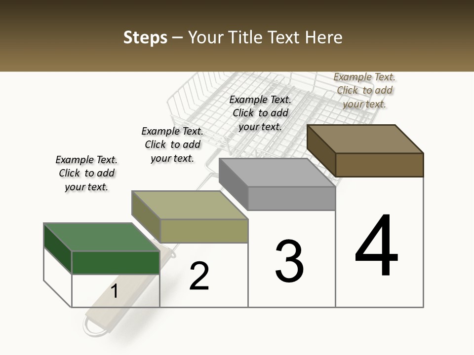 A Metal Frying Pan With A Wooden Handle PowerPoint Template