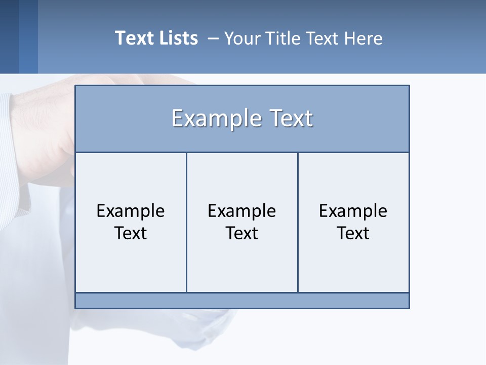 A Man Holding A Cell Phone In His Hand PowerPoint Template