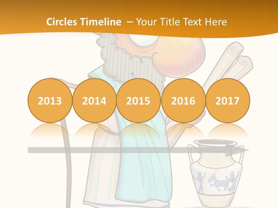 A Man With A Beard Holding A Baseball Bat PowerPoint Template