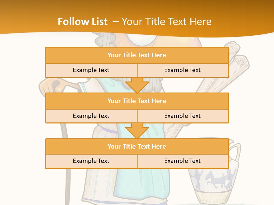 A Man With A Beard Holding A Baseball Bat PowerPoint Template
