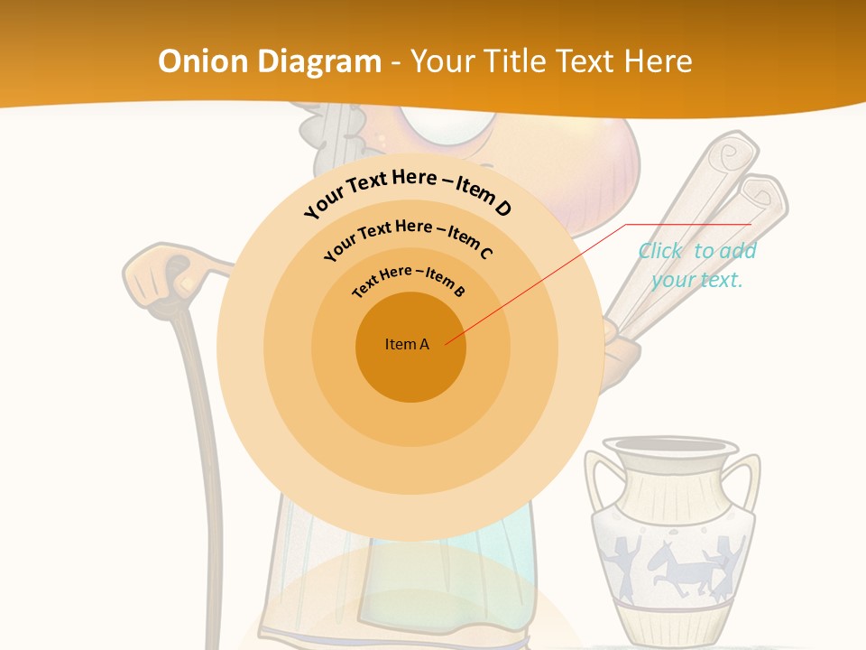 A Man With A Beard Holding A Baseball Bat PowerPoint Template