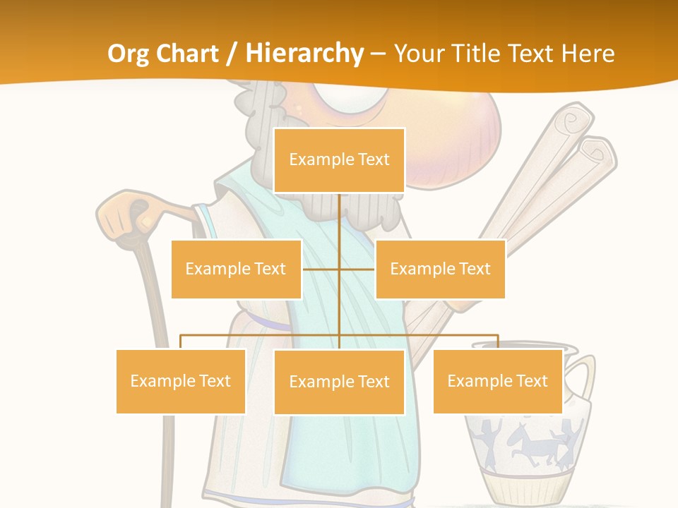 A Man With A Beard Holding A Baseball Bat PowerPoint Template