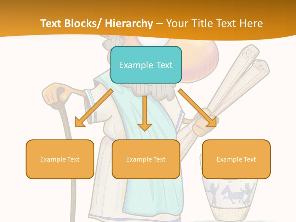 A Man With A Beard Holding A Baseball Bat PowerPoint Template