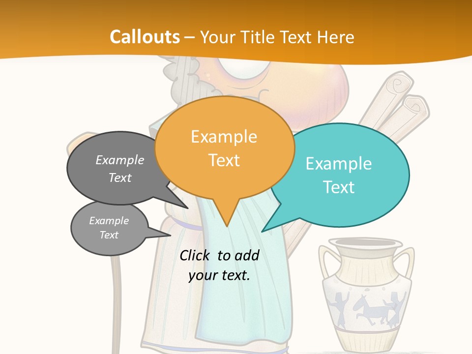 A Man With A Beard Holding A Baseball Bat PowerPoint Template