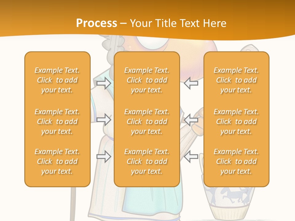 A Man With A Beard Holding A Baseball Bat PowerPoint Template