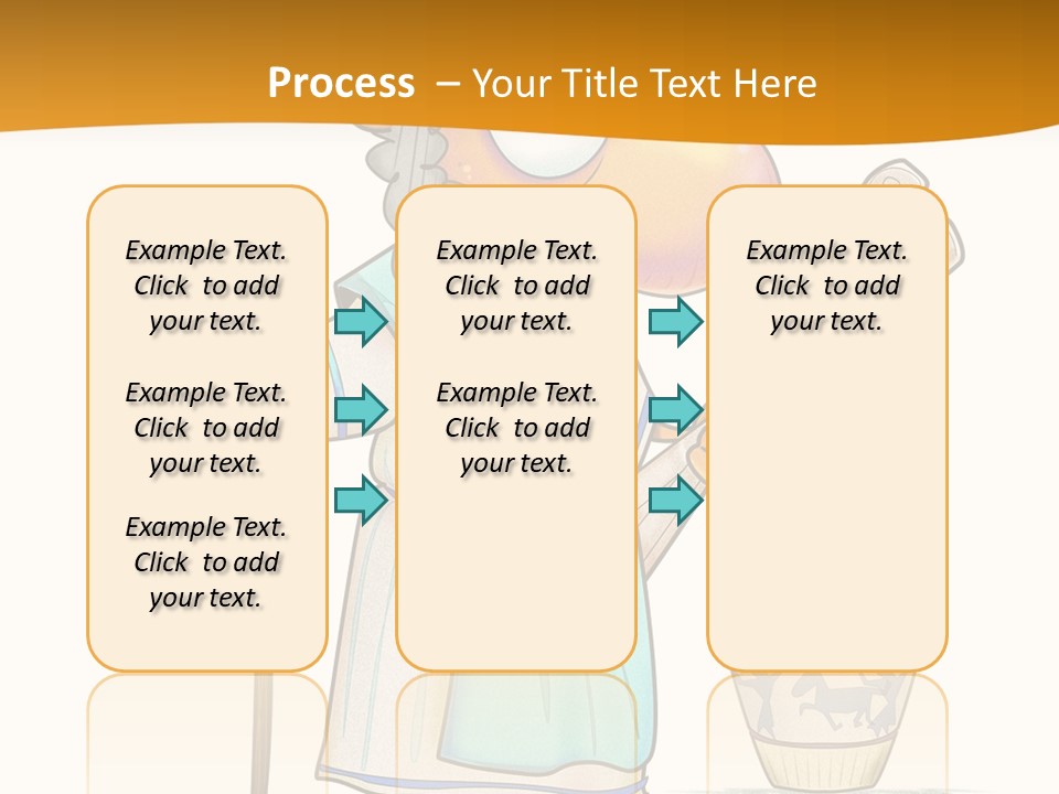 A Man With A Beard Holding A Baseball Bat PowerPoint Template