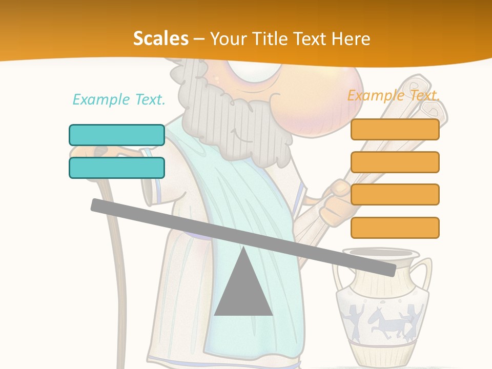 A Man With A Beard Holding A Baseball Bat PowerPoint Template