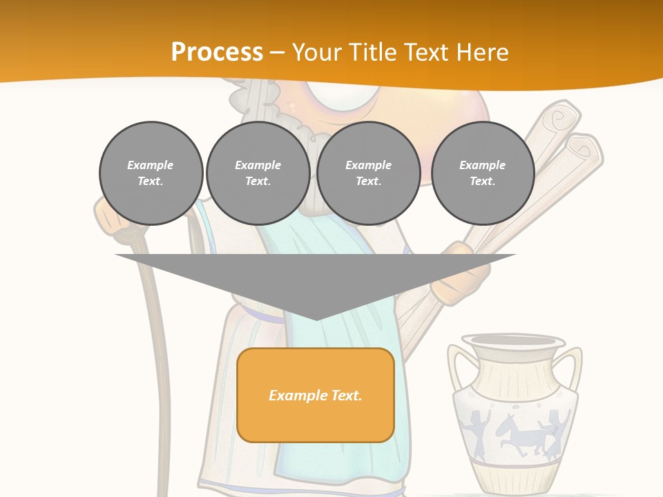 A Man With A Beard Holding A Baseball Bat PowerPoint Template